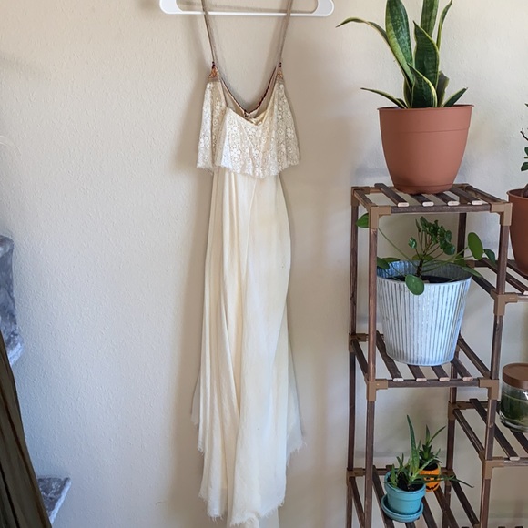 Free people white maxi dress - Picture 2 of 4